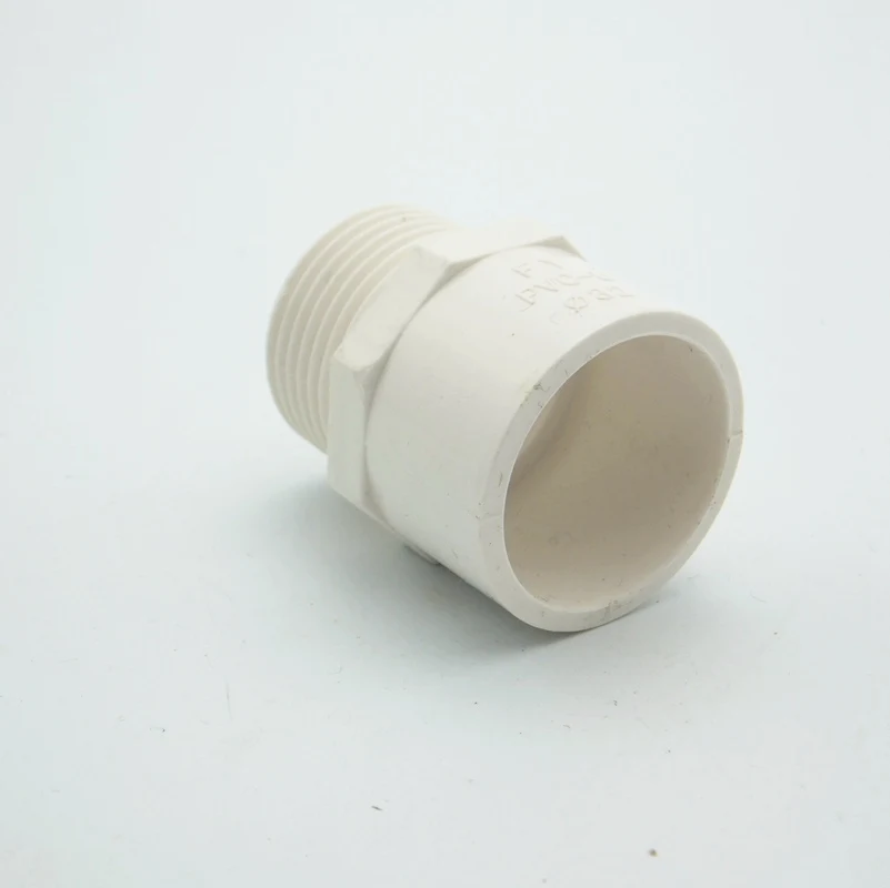 50 мм ID x 1 1/2 &quotBSP наружная резьба ПВХ труба Соединительная адаптер соединитель