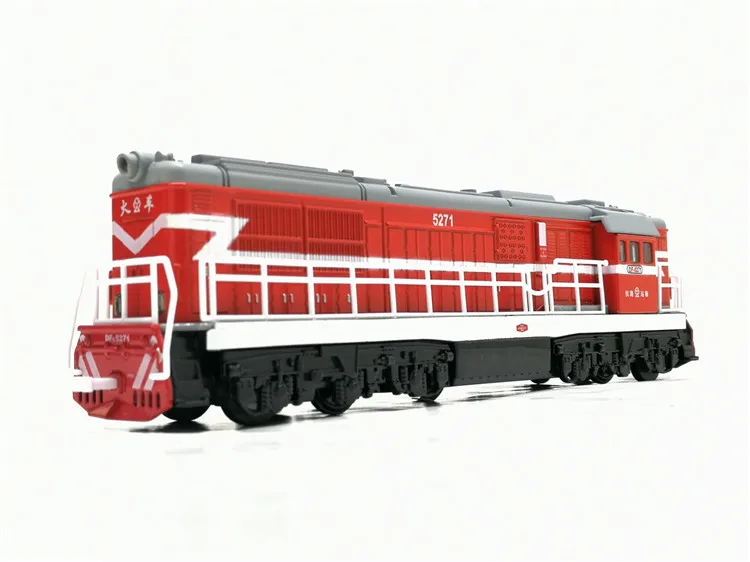 Новинка 1/87 классический специальный металлический локомотив из литья под