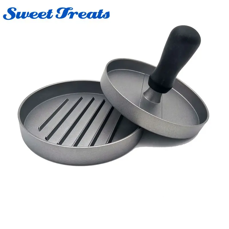 

12 cm Hamburger & Patties Maker Burger Hamburger Press Meat Press Cookware meat stuffers sausage Kitchen Dining Bar Cooking tool
