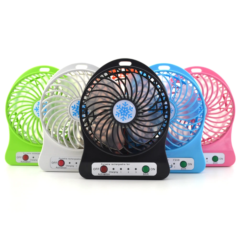 5 sets 2017 Portable Cooler Cooling Small Mini font b usb b font Fan LED Lights