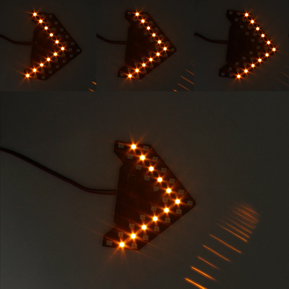 2pcs Turning Signal Light Lamp Yellow Car LED Turn Indicators 33 SMD