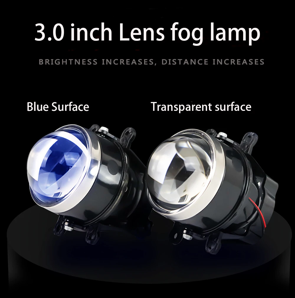  H11 LED Xenon HID 35W Projector fog light 3.0 Inch retrofit lamp for MITSUBISHI PAJERO SUBARU CITRO - 4000056017460
