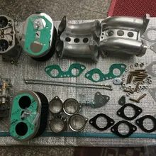 Карбюратор FAJS carb конверсионный комплект 40IDF для Porsche 356 912 Weber dellorto карбюратор EMPI включает все, что вы видите