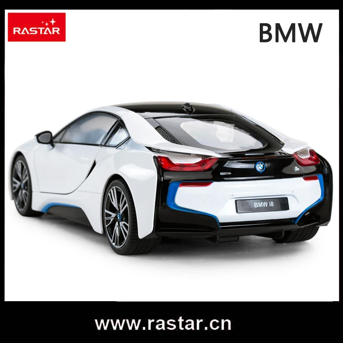 RASTAR Лицензия автомобиля дистанционного управления 1:14 масштаб BMW i8 RC автомобиль открытых дверей ручной дистанционного дрейф автомобиль 71010