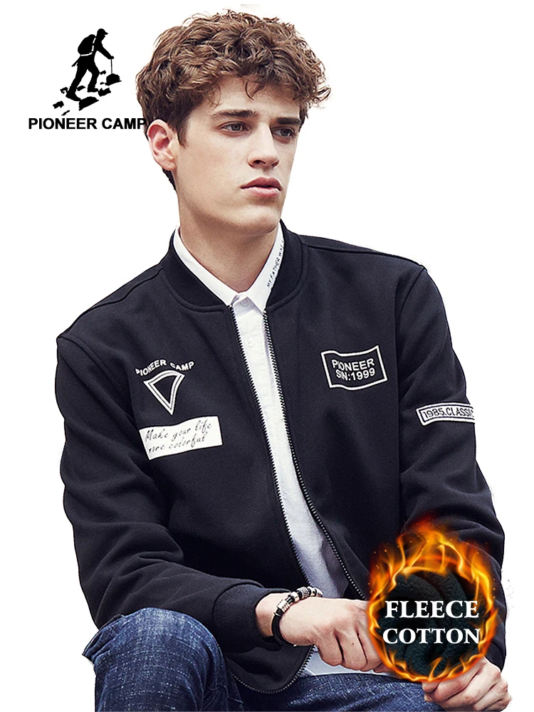 Pioneer Camp 2018 Black Men Hoodies long Sweatshirts fashion brand-clothing male sweatshirts Wuyou