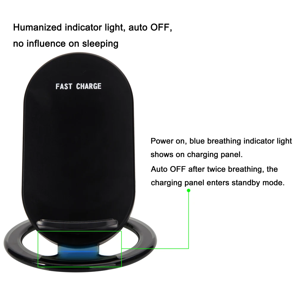 10Detachable Wireless Charger Riggler Phone Stand Base 