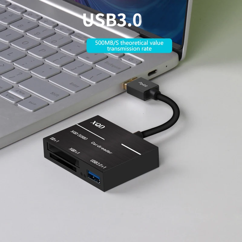 1 шт. XQD SD кардридер Upto 500 МБ/с./с высокоскоростной XQD2.0 USB3.0 концентратор камеры комплект адаптер Горячая Распродажа