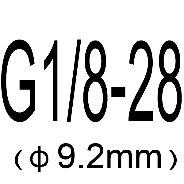 Твердосплавное растягивающее сверло G1/16, G1/8 G1/4 G3/8 G1/2 G3/4 твердосплавное сверло с круглой формой - Цвет: 9.2mm