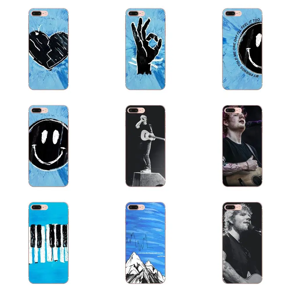 Новый Многоцветный Ed Sheeran для Huawei P7 Honor 4C 5A 5C 5X6 6C 6A 6X7 7X8 9 V8 V10 Y3II Y5II Y6II G8 Play