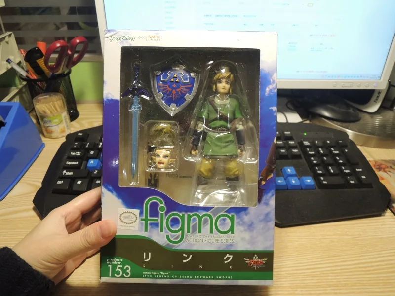 Good Smile The Legend of 153 Небесный меч Zelda Figma фигурка