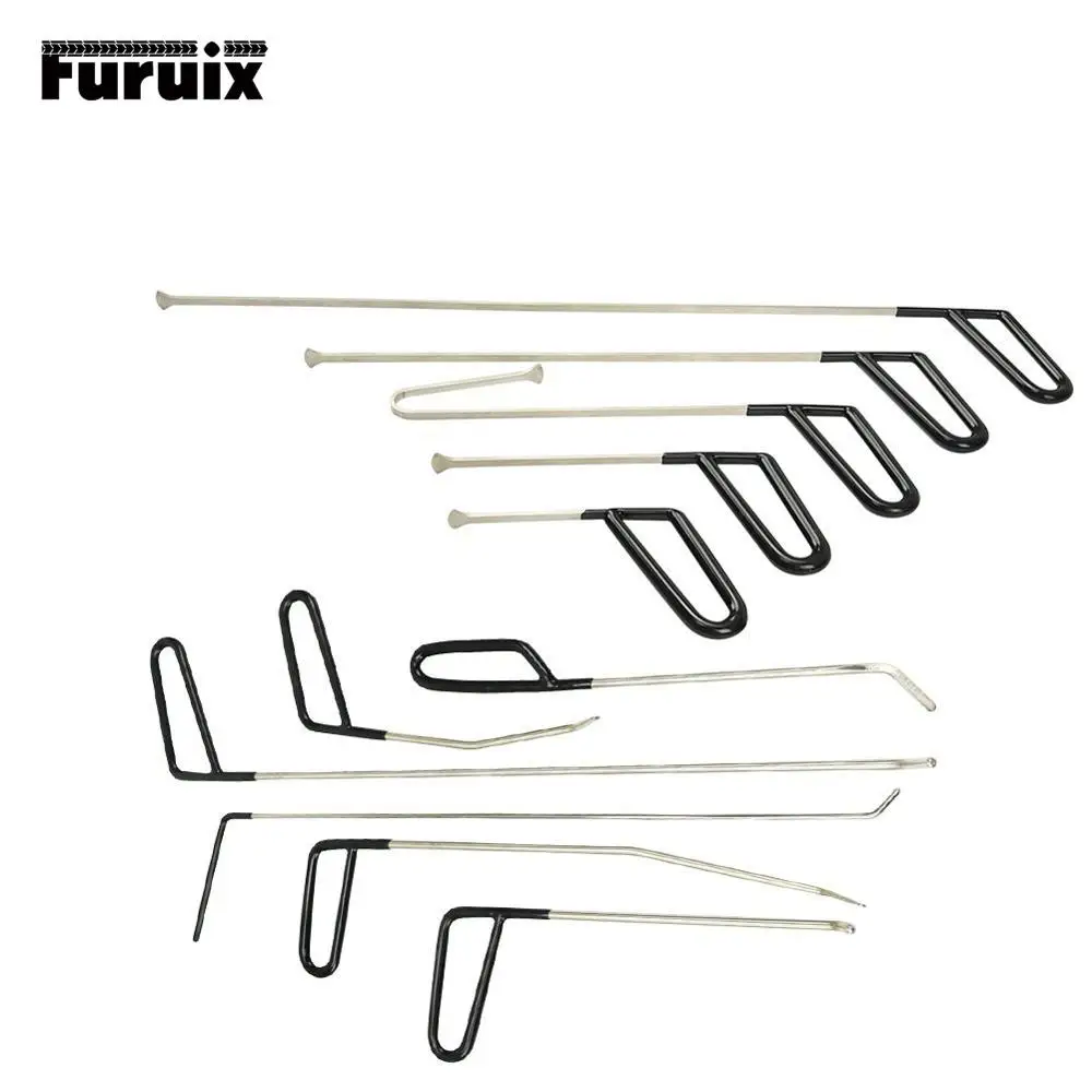 

Tools Rod Set with Whale Tails hand Tools Dent Puller Kit Car Dent Remover Auto Dent Puller With Hammer and Tap Down Paintle