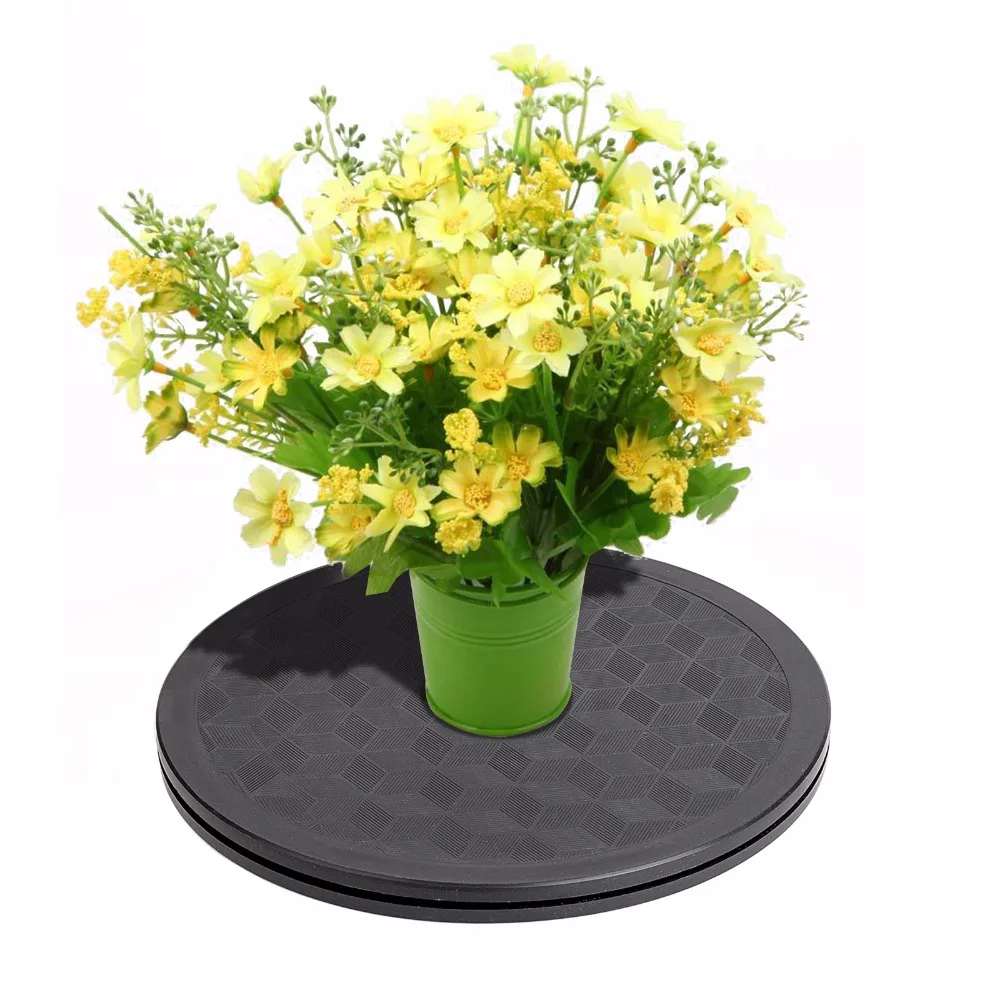 

30cmHeavy Duty Rotating Swivel Display Stand with Steel Ball Bearing for Indoor/outdoor Use with Monitor/tv/turntable/lazy Susan
