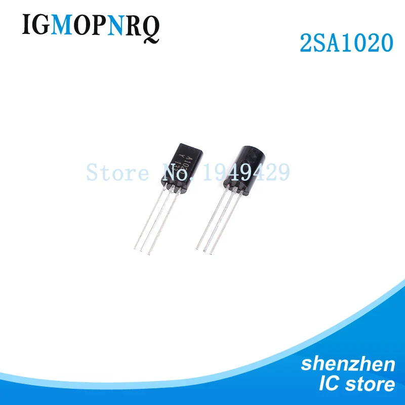 100PCS 2SA1020 TO 92 A1020 1020 Bipolar junction transistor (BJT) 1W