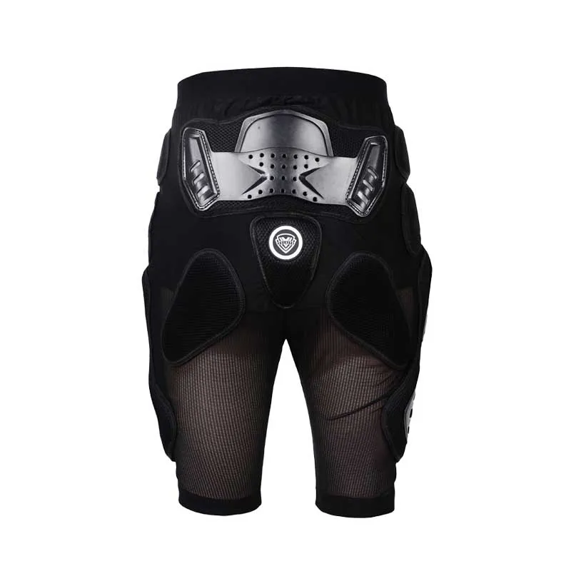 Подлинные мотоциклетные гоночные штаны защита бедер MTB Спорт на открытом воздухе лыжные шорты брюки сноуборд Мотокросс протектор - Цвет: Черный