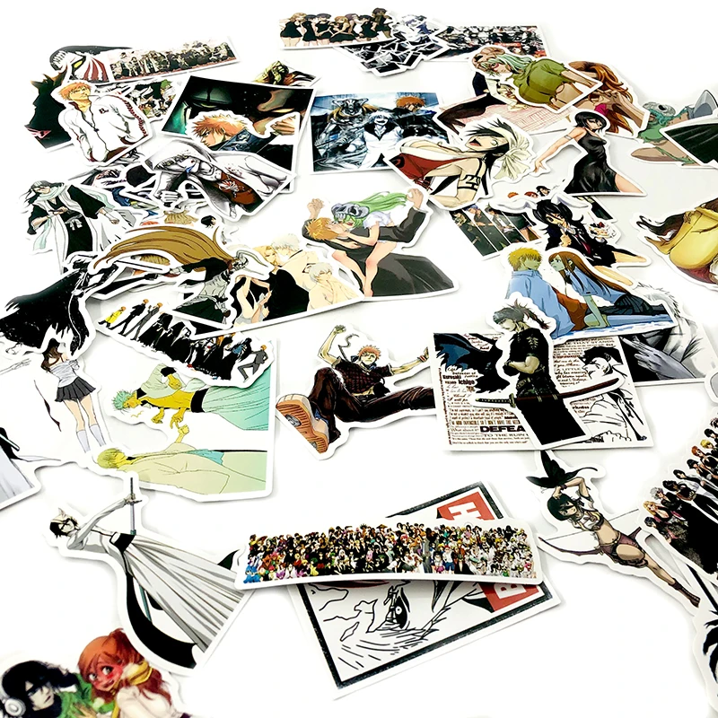 50 шт. японская Классическая анимация бог смерти красивая наклейка для мотоцикла СКЕЙТБОРД гитара ноутбук компьютер DIY чемодан