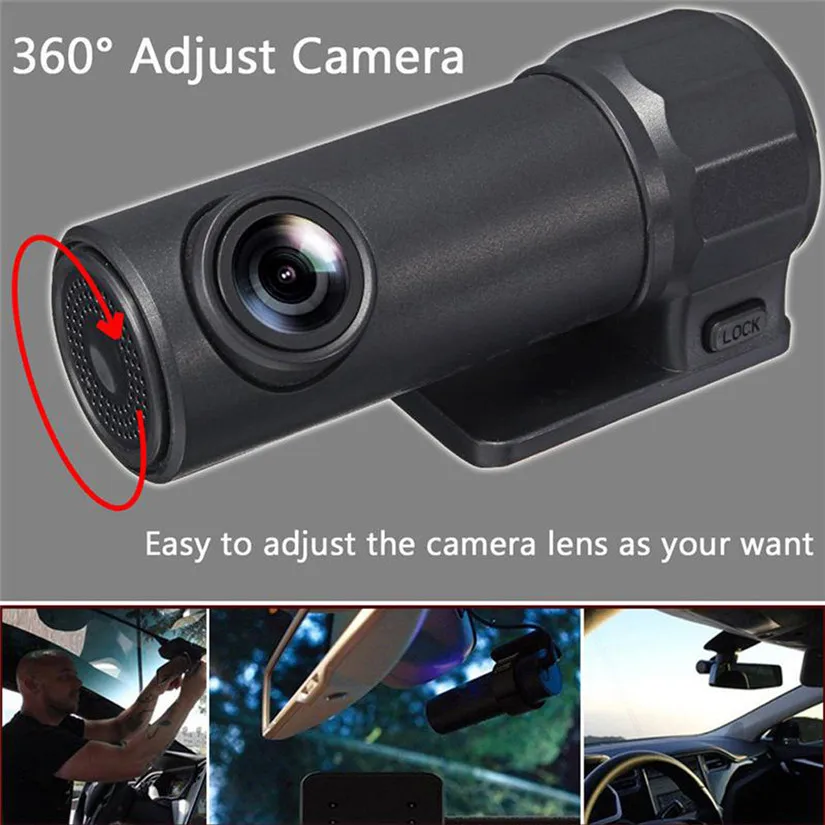 HIPERDEAL оригинальный цифровой регистратор DVR Cam 720P камера ночного видения Wifi Авто g