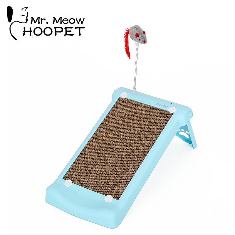 

Hoopet Cat Corrugated Scratch Board Pad Mouse Scratch Claws Care Interactive Toy For Pet Cat Training Rat Toy
