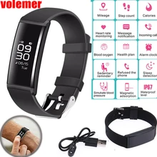 X9 Smart Wristband Fitness Bracelet Heart Rate Monitor Band Blood Pressure Pedometer Waterproof Bracelet for Android IOS Watch
