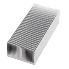 Aluminum Heat Radiator Heatsink Cooling Fin 150x69x37mm Silver Tone