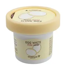 SKINFOOD Egg White Pore Mask 100g Whitening Moisturizing Acne Male Women’s Treatment Facial Mask Face Skin Care