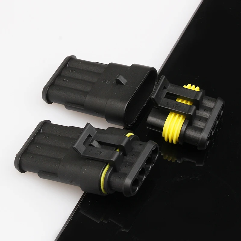 15 шт. 2/3/4 Pin Dupont терминалы Водонепроницаемый HID XH 2.54mm мужской/женский
