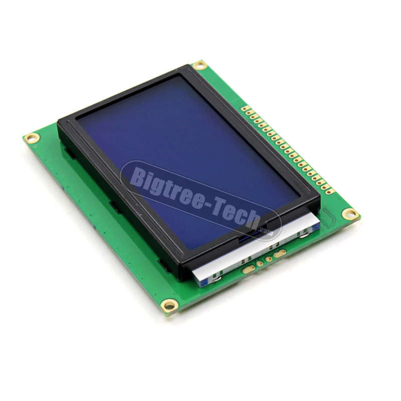 12864 128*64 lcd модуль 5 V Графический синий экран ЖК дисплей с задней подсветкой для