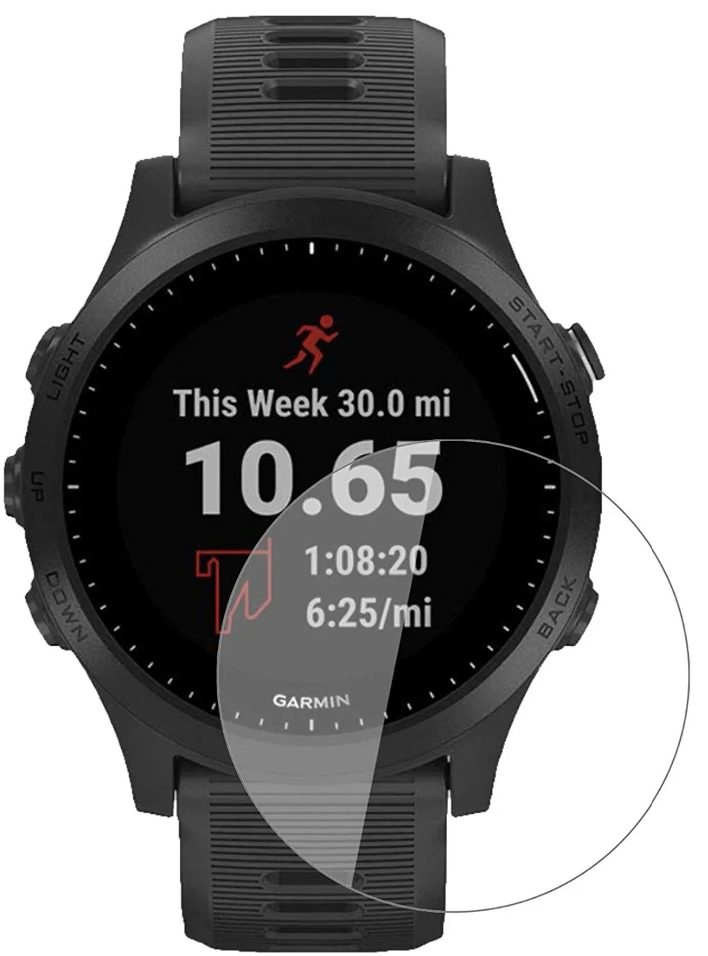 Защитная пленка из закаленного стекла HD для Garmin Forerunner 245/245 M смарт-браслет часы экран прозрачный протектор Аксессуары