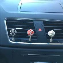 Камелия Алмаз подвеска автомобиль духи освежитель воздуха декоративное литье автомобильный Кондиционер воздуха духи 100