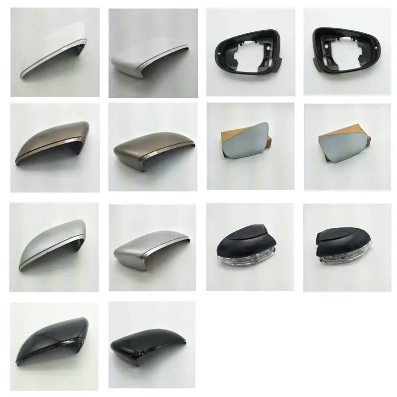 

Apply to Golf 6 Outside Reversing Mirror Shell Frame Rearview mirror steering light black white brown silvery