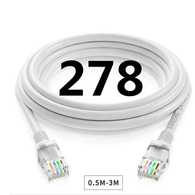 

B278 The original mechanism, the network line 5 meters, the network line network jumper, and over five kinds of RJ45 cable.