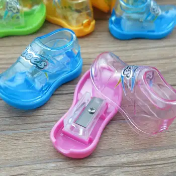 

12PCS/Bag Shoes Pencil Sharpener Kids Birthday Party Gift Girl Boy Party Favor Office Stationery