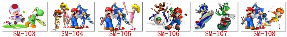 Пользовательские холст настенные наклейки звуковой плакат с ежом Super Smash Bros обои звуковое украшение Детская Наклейка для спальни Фреска#0463