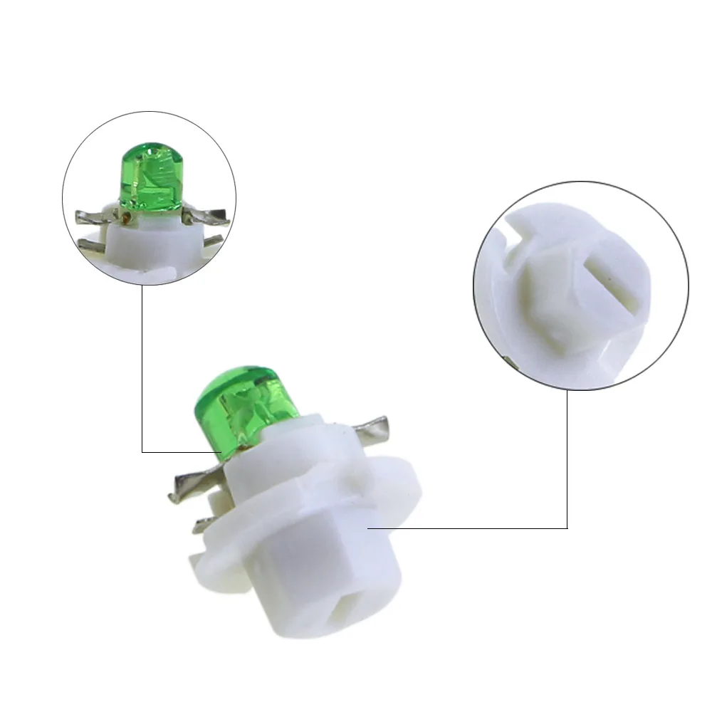 KEIN 1 шт. DC12V B8.4D led b8.4 COB bx8.4d Idashboard цвет белый синий красный зеленый авто