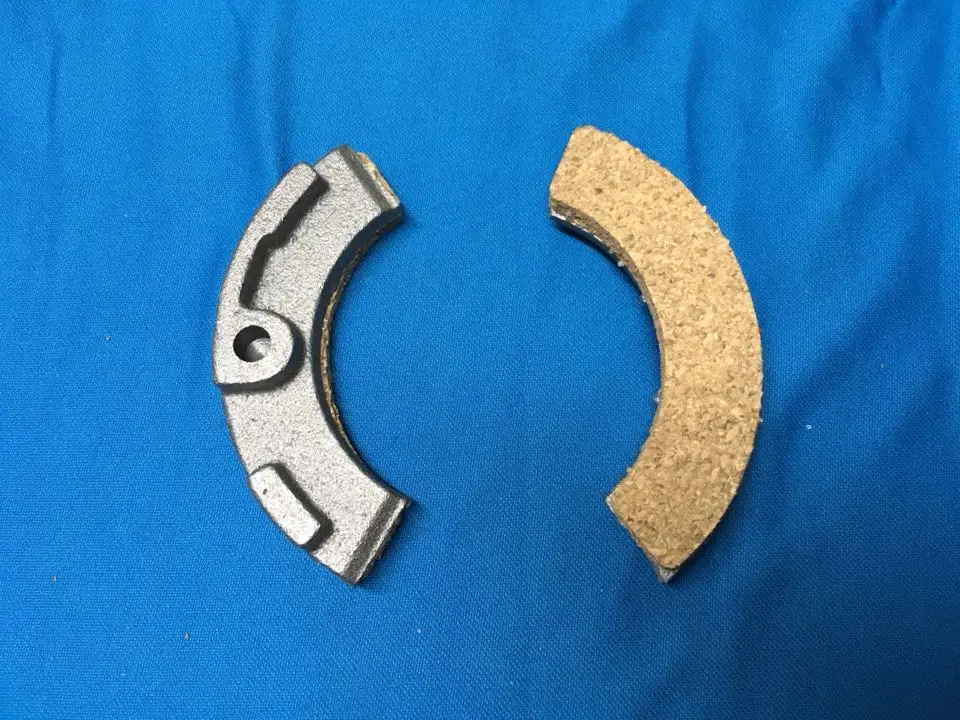 

Sewing machine clutch motor brake block