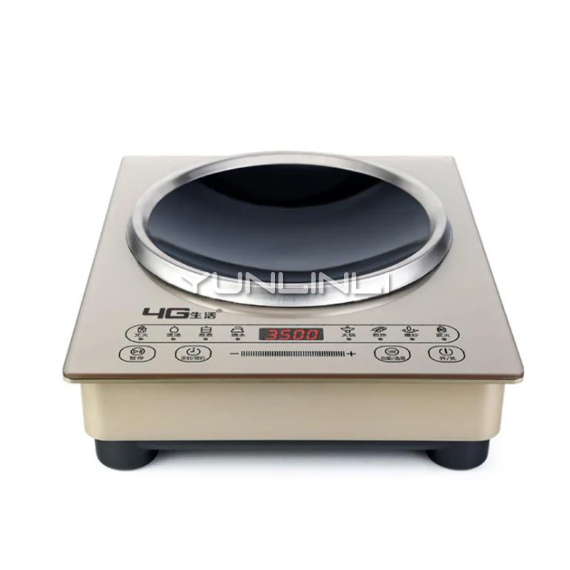 

3500W Household Induction Cooker Commercial Induction Cooktop Desktop or Embedded Dual Use Induction Cooker
