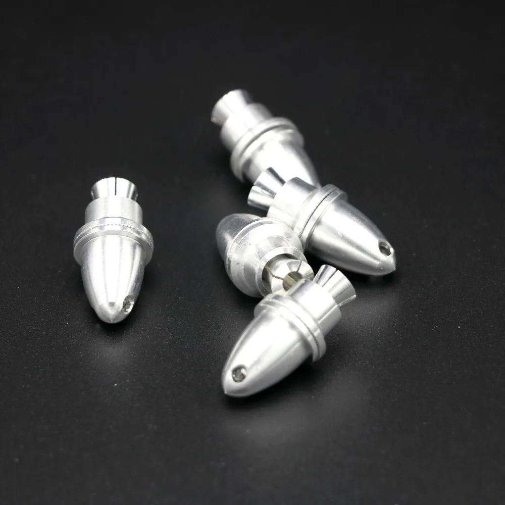 

25pcs/lot 2mm 3mm 3.17mm 4mm 5mm 8mm RC Aluminum Bullet Propeller Adapter Holder for Brushless Motor Prop