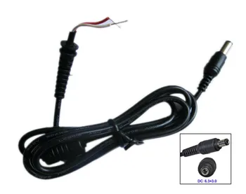 

10pcs/lot 6.3X3.0mm DC connector Power Charger Cable for toshiba Laptop ac adapter 6.3*3.0mm DC cable