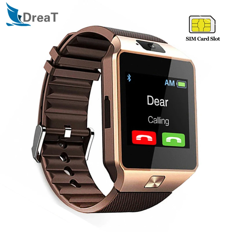 

DZ09 Smart Watch Smartwatch Men Watch For Apple IP67 Waterproof Bluetooth Android with SIM slot Camera Clock Bracelet Wristwatch