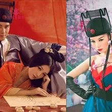 Мужская шляпа древнего китайского мужчины Корона кусок