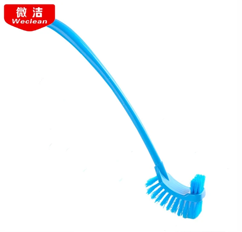 A shipping curved handle double toilet toilet brush brush back dead