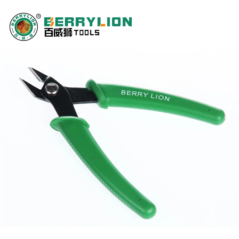 

BERRYLION 5'' Mini Diagonal Pliers Electronic Scissors Plastic trimming pliers For Cutting Electronic Multipurpose Hand Tools