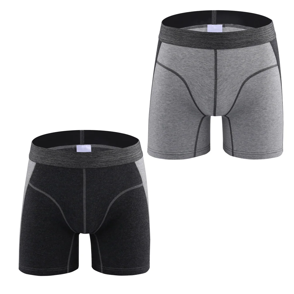 NXY Mens Solid Soft Classic Boxers Seamless Underwear Stretch Underpant for Sleepingin Boxers