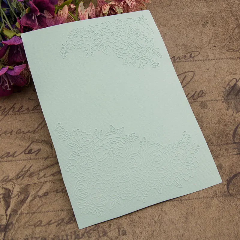  Branches Flower Embossing Folder For Scrapbooking Paper Card Photo Album DIY Festival Greeting Card - 32951679647