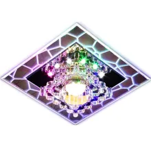 3W 5W Aisle LED Ceiling Lamp Living Room Crystal Corridor Aisle Lights LED Ceiling Lights Luces de techo modern corridor mirror crystal ceiling lamp aisle veranda lighting down surface mounted led ceiling lights lampara de techo
