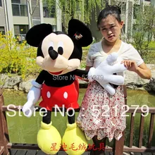 1шт 70 см чучела Микки Маус чучела животных игрушки, Микки плюшевая игрушечная мышь для детей