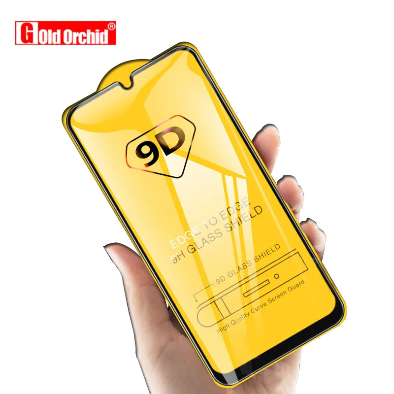 9D полное покрытие закаленное стекло для Samsung Galaxy A50 A30 A10 Защита экрана M20 M30 A70 A40 A20
