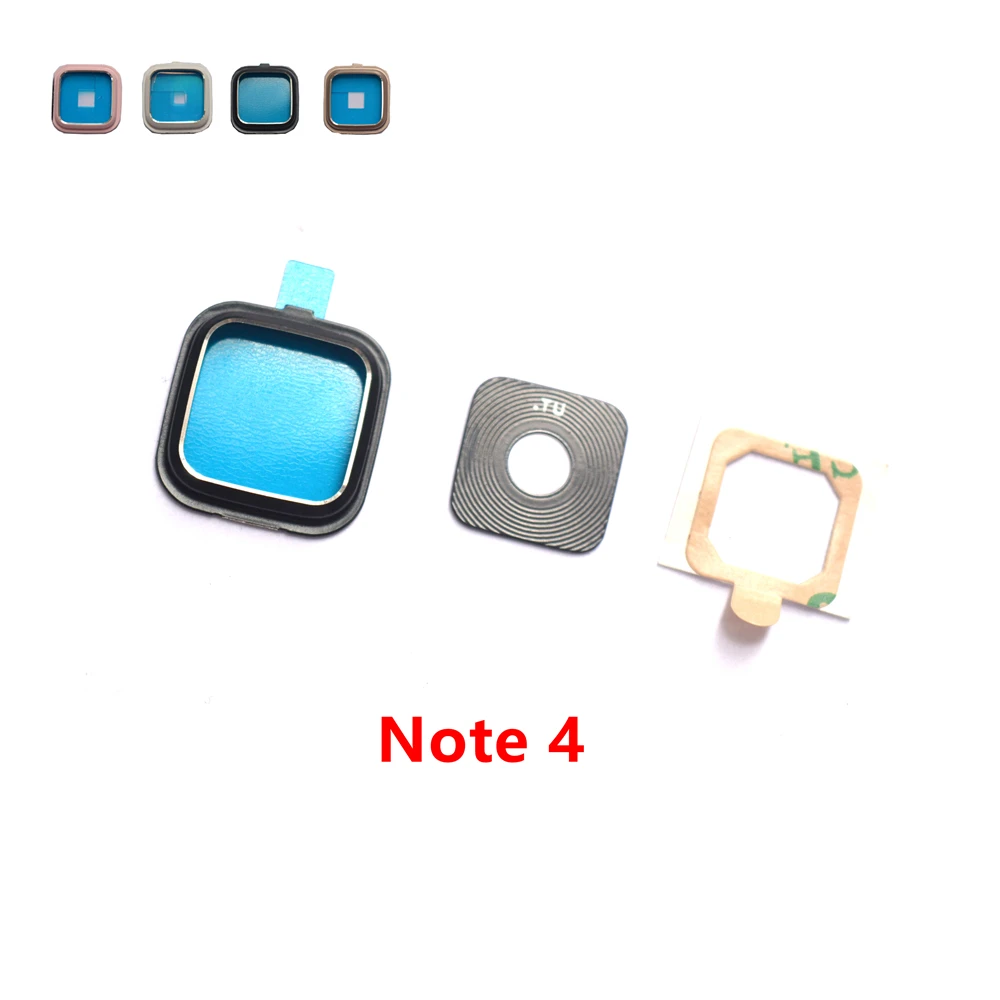 

1x Back Rear Camera lens Glass Cover with Metal Frame Holder for Samsung Galaxy Note 4 N910