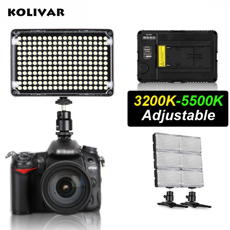 

Aputure Amaran H198C Led Light CRI95+ On Camera Bicolor Temperature Versatile Filling Light for DSLR Filmmaking Wedding Shooting