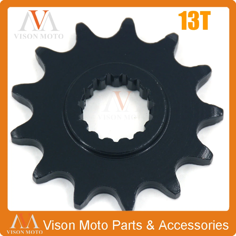 13 14 зубная передняя Звездочка для GS MC GME250 500 FS570 XC 450 SX 505 360 380 SMR POLARIS 525 OUTLAW RR|front