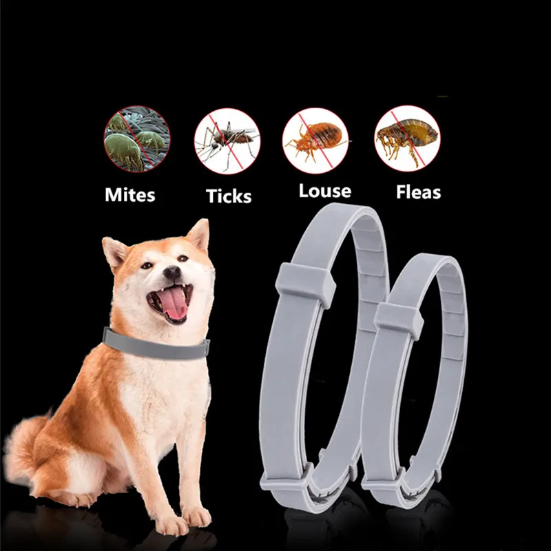 Pet Dog Collar Anti Flea Ticks Mosquitoes Outdoor Protective Adjustable
